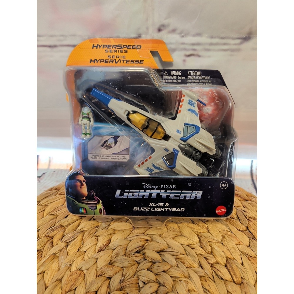 Disney Pixar Lightyear 2022 Buzz Lightyear XL-15 Hyperspeed Series Mattel New